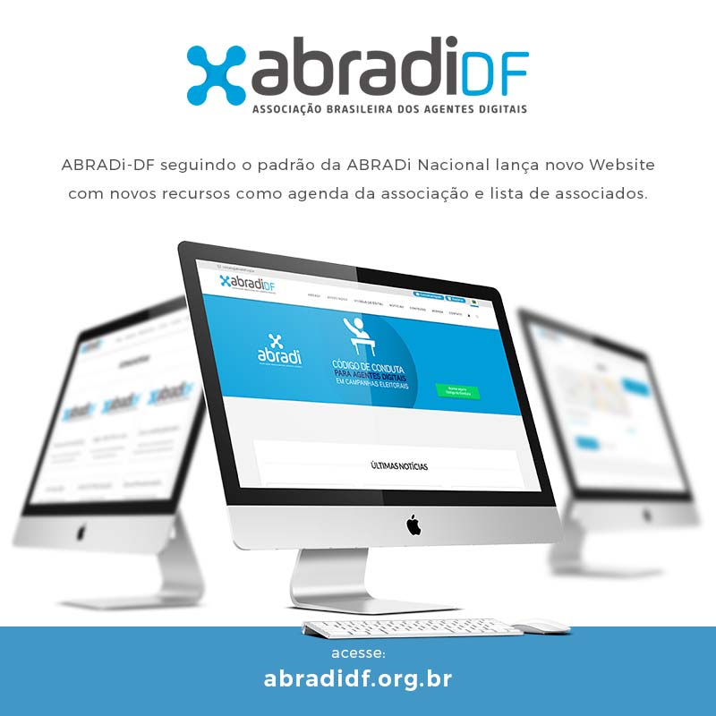 ABRADi-DF com novo site.
