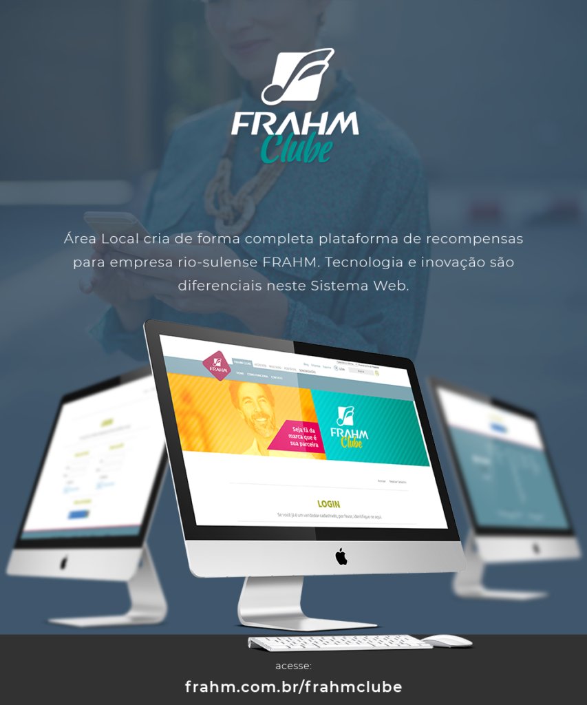 Case de desenvolvimento Web: FRAHM Clube