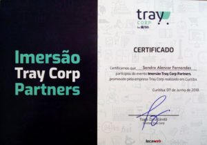Certificado Sandro Alencar Fernandes Tray Corp