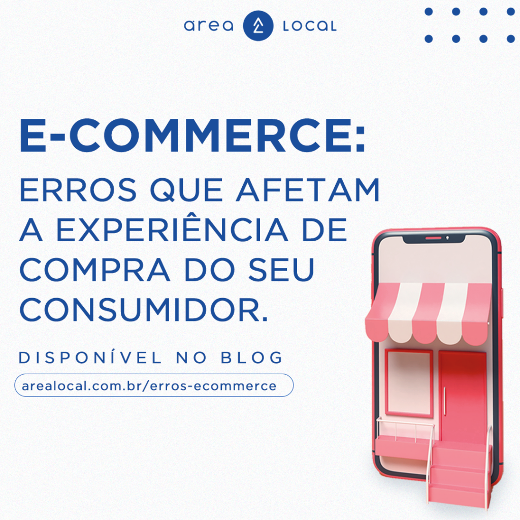 E-commerce: erros que afetam a experiência do consumidor