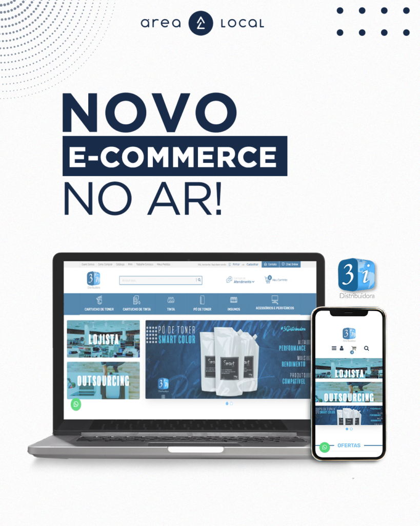 3i Distribuidora lança novo e-commerce