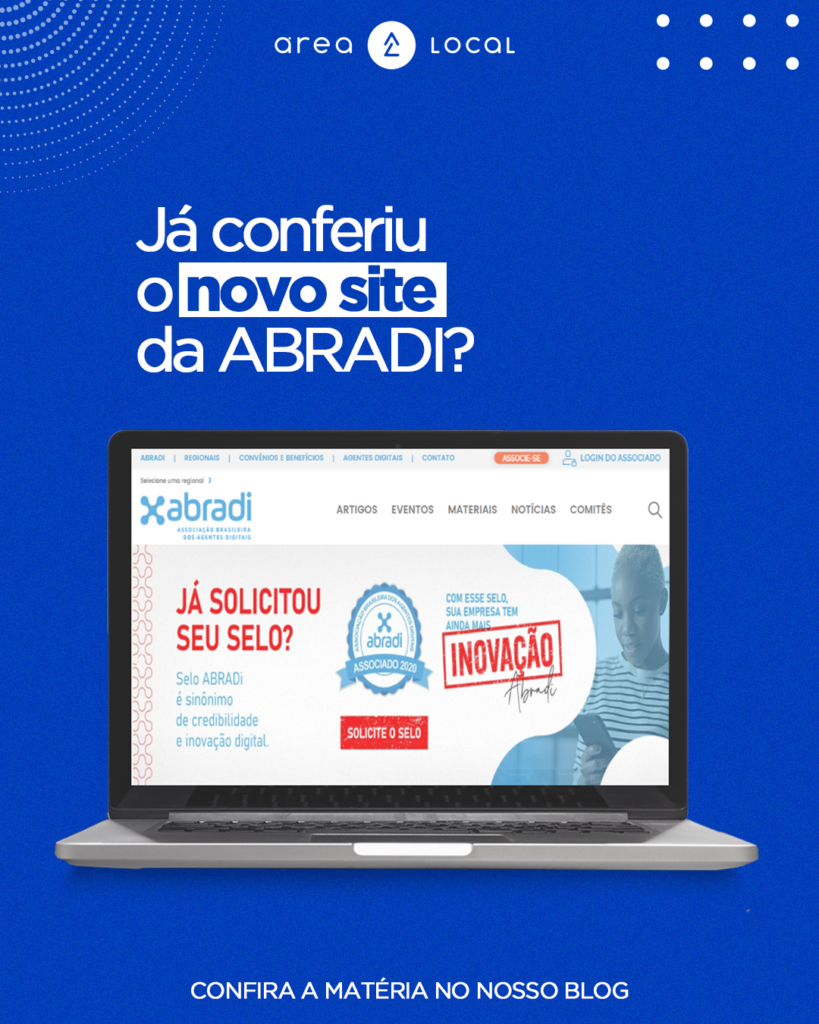 Conheça o novo site da ABRADi