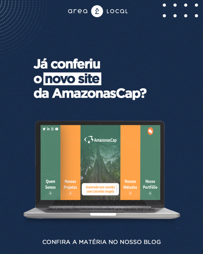 AmazonasCap lança novo site
