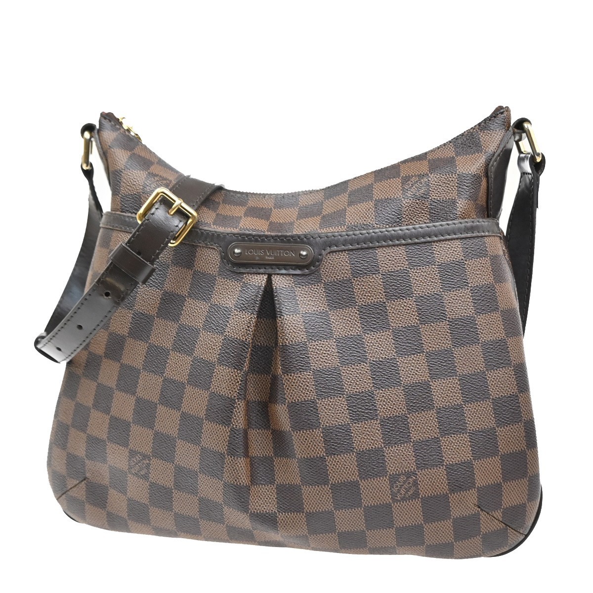 LOUIS VUITTON Bloomsbury GM Shoulder Bag Damier Leather Brown N42250 84PA014