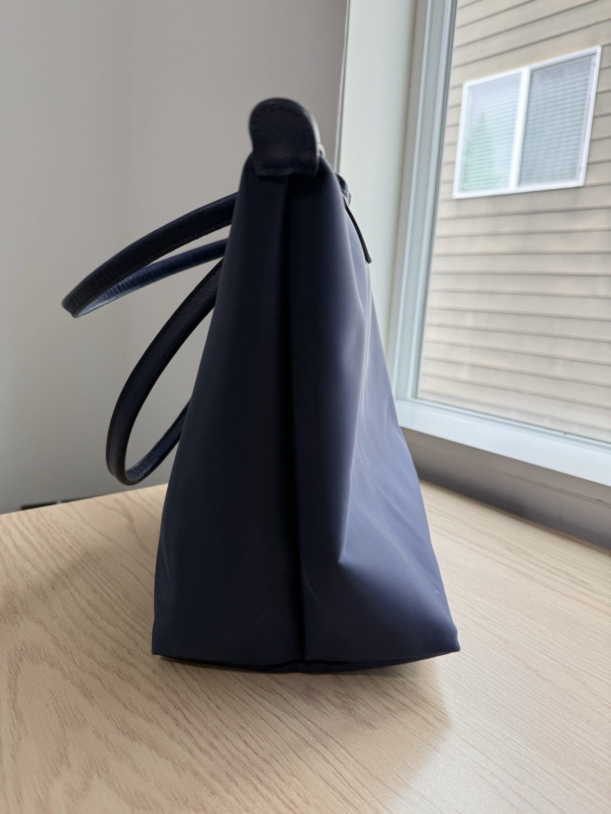 Longchamps Le Pliage Nylon Shoulder Tote Bag – Navy Blue – See Photos!