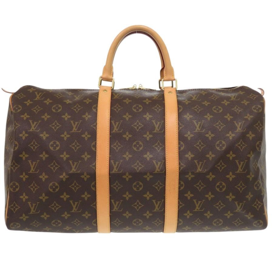 LOUIS VUITTON Bag: Keepall 50 M41426 Brown W50H27D22cm w/o accessories;