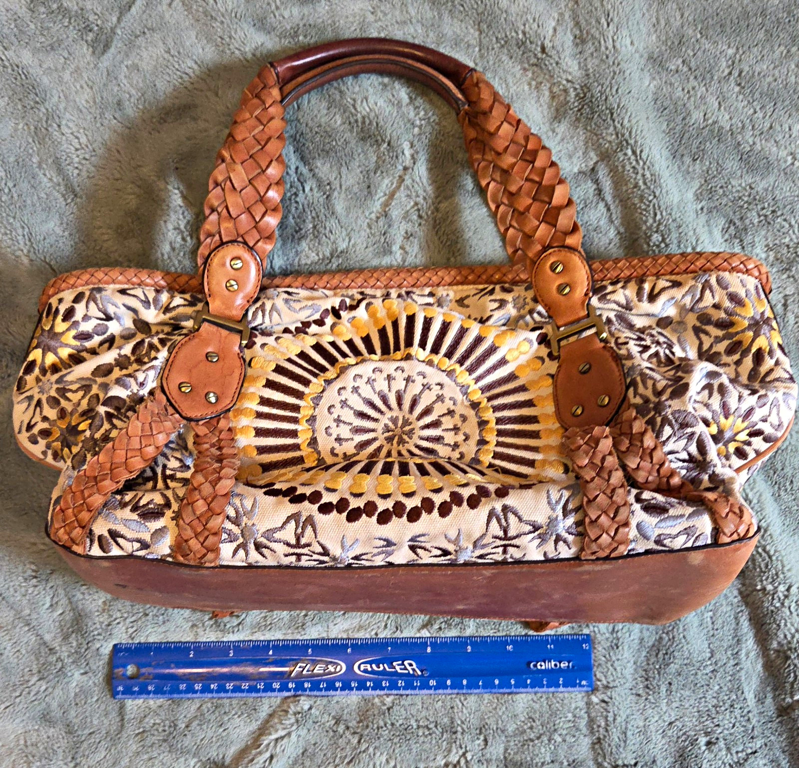 Cole Haan Sierra Embroidered Carryall Tote