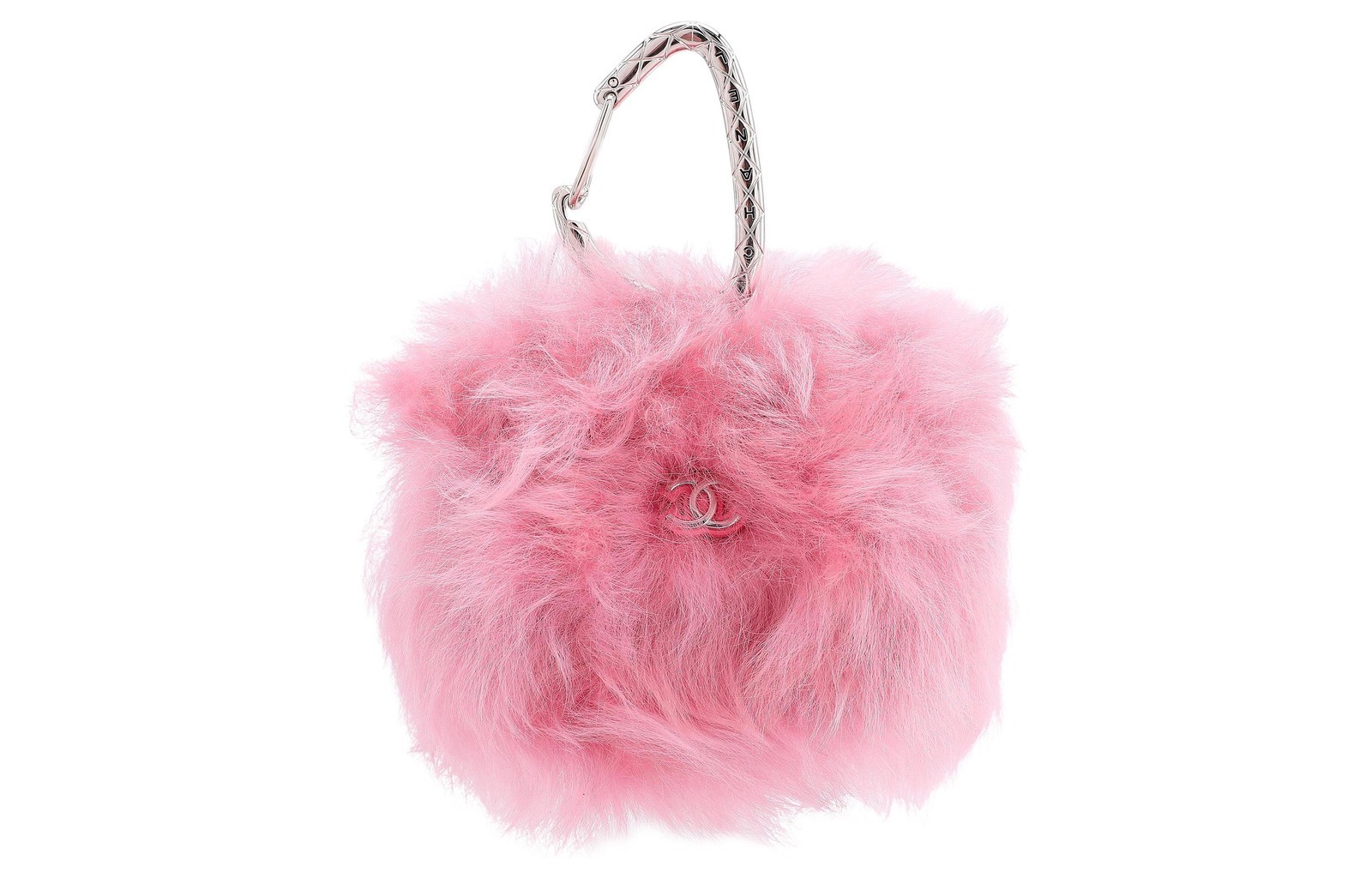 CHANEL Handbags Suede Pink Women 4.1 x 1.4 x 3.5 in