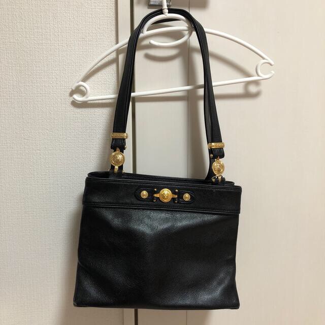 Versace Sunburst Tote Shoulder Bag Size: W:12.6 × H:9.4 in.