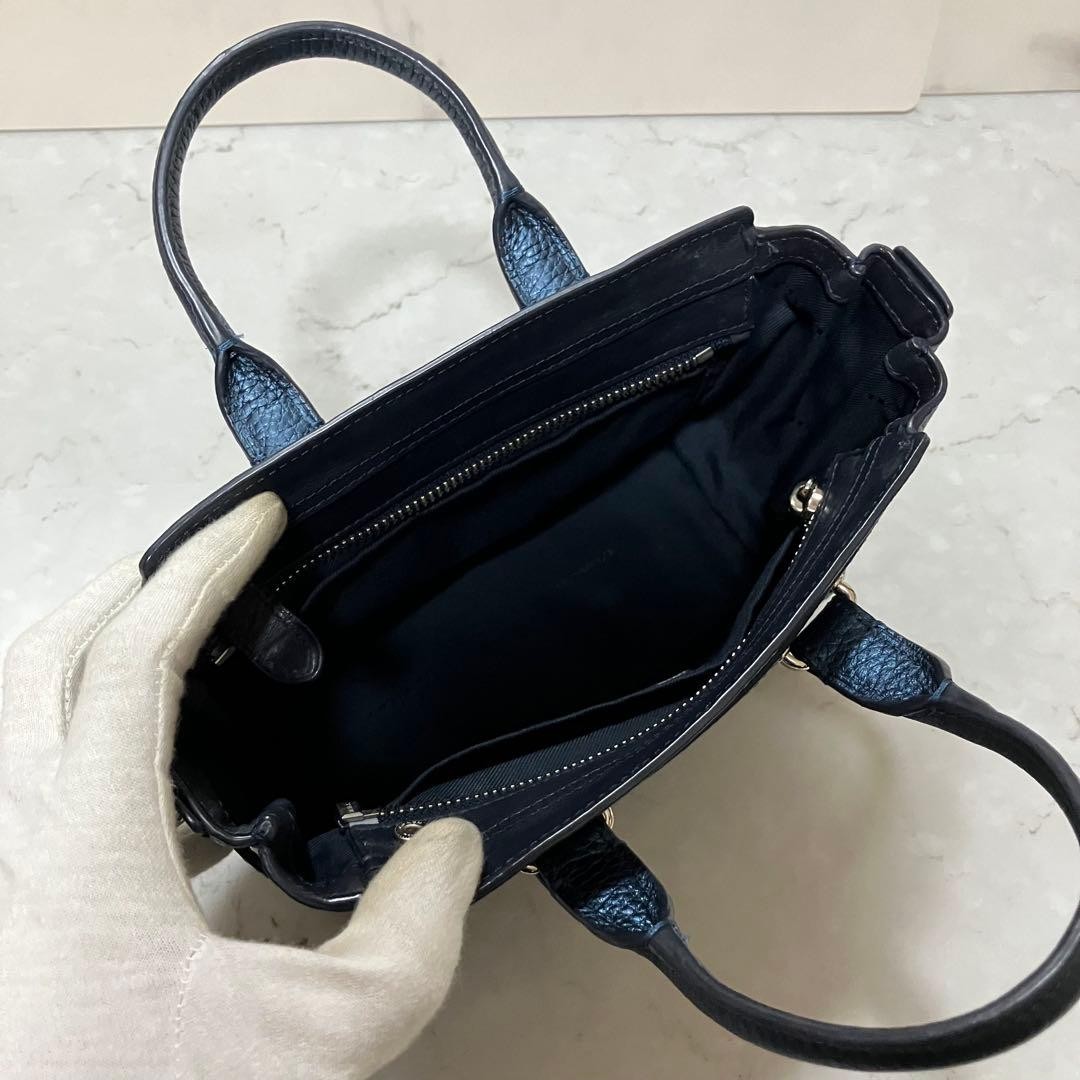 Extreme Item COACH Swagger 20 2way Shoulder Bag Metallic