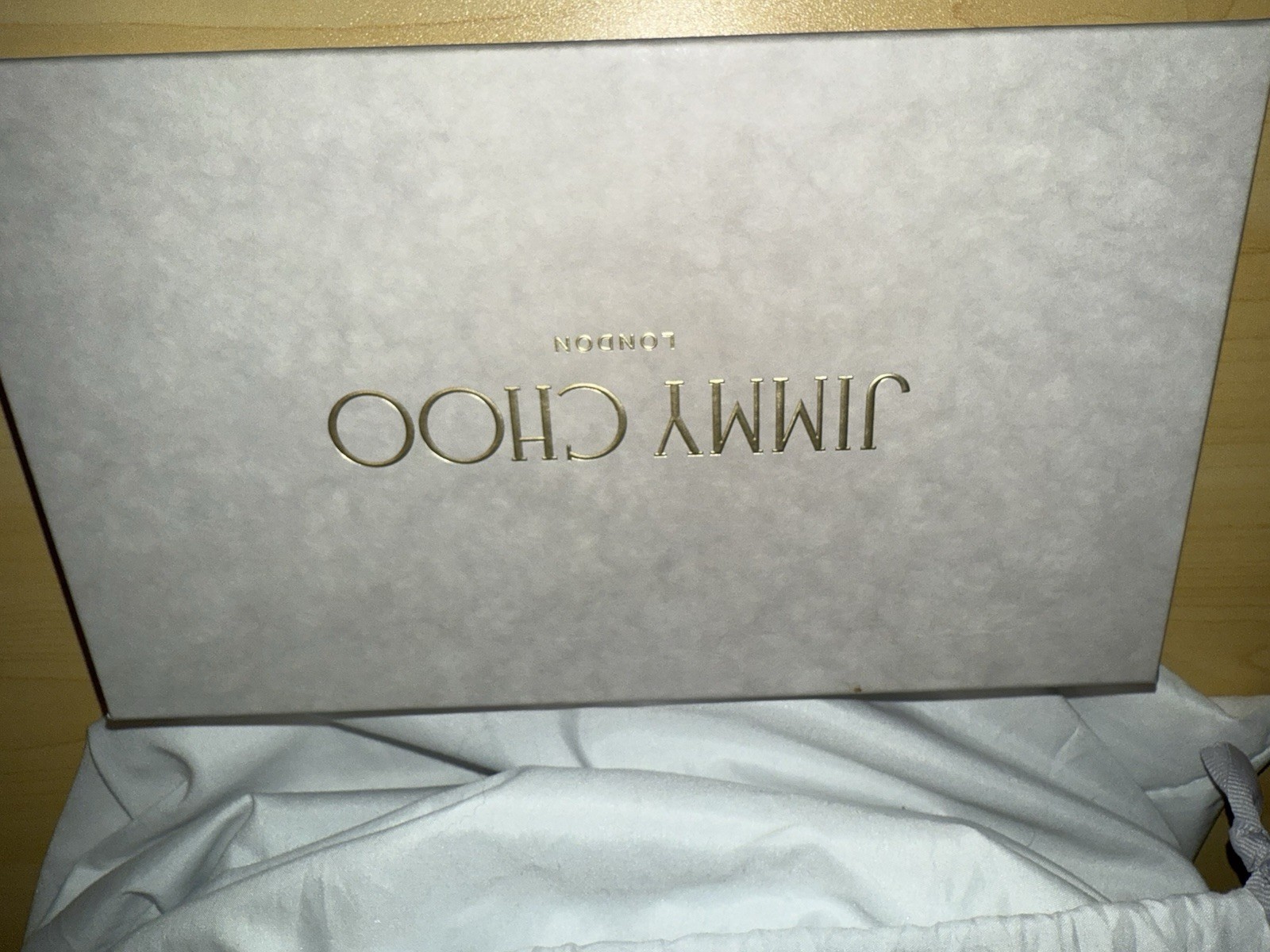 Jimmy Choo Varenne JC Logo Wallet & Bag. Black/Light Gold, COA included