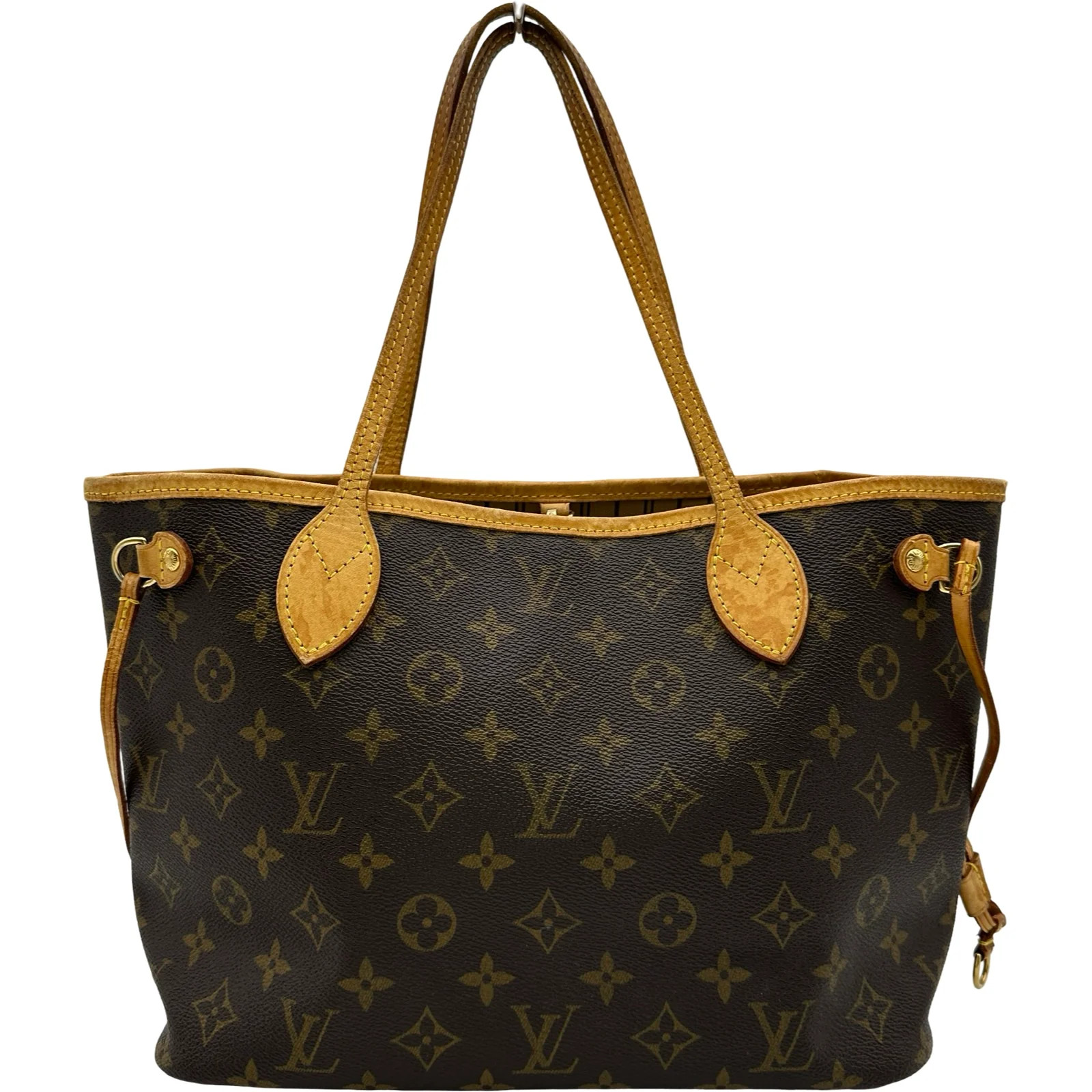 LOUIS VUITTON Neverfull PM Brown Monogram Handbag M40155 #OKB3959