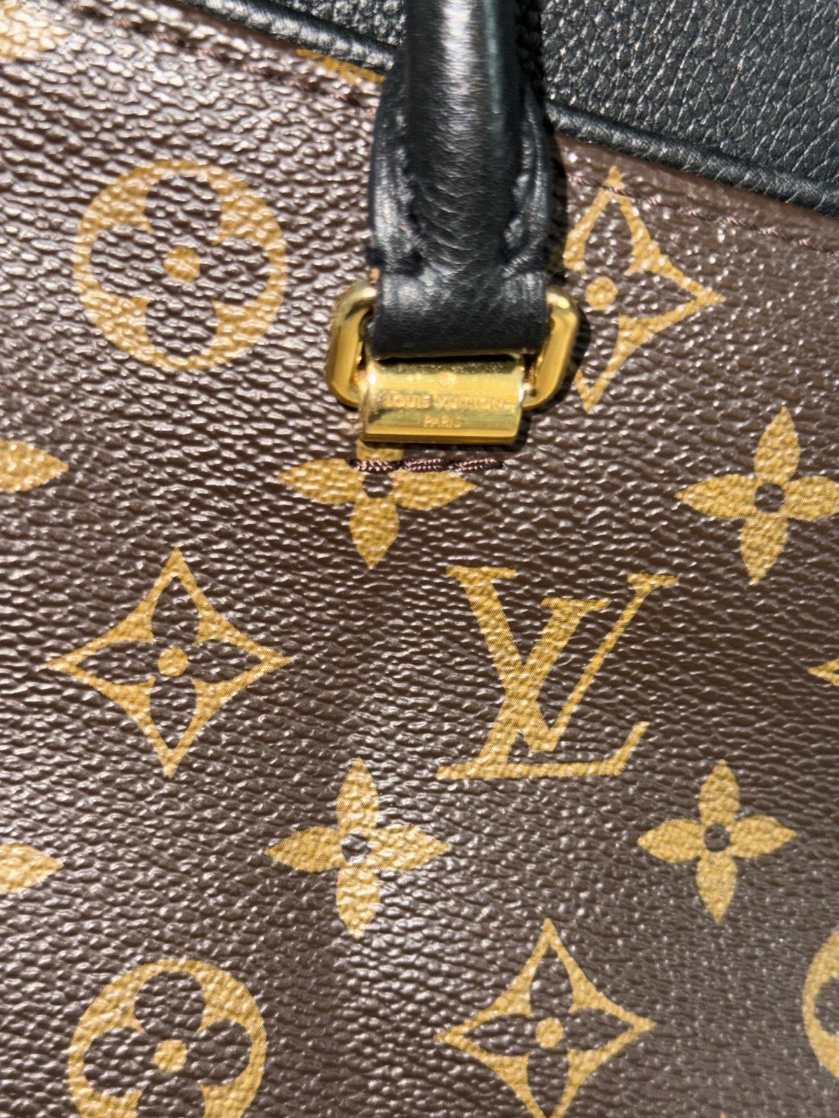 Louis Vuitton Monogram Pallas BB Satchel Detachable Strap, full set, box