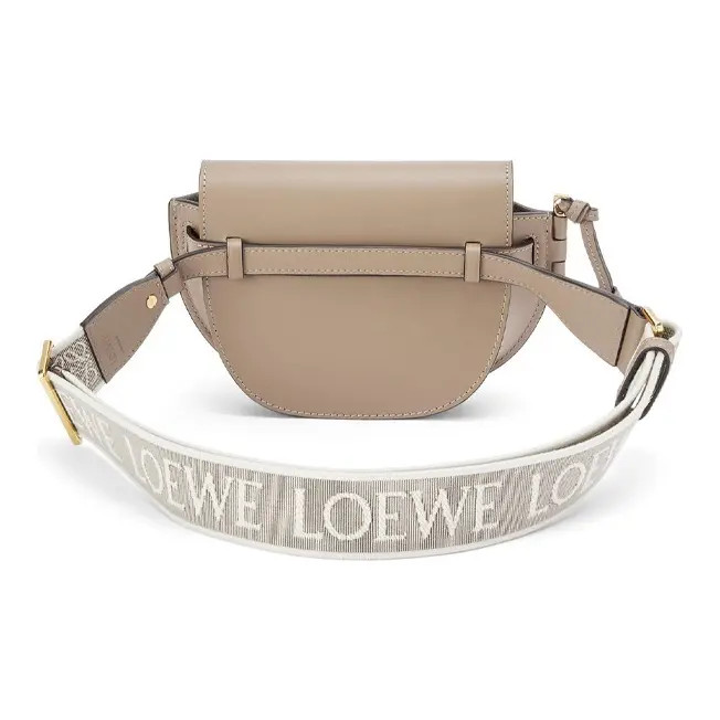 LOEWE Gate Dual Soft Calfskin Single Shoulder Clutch Bag Women’s 8.3×3.7×5.1 in
