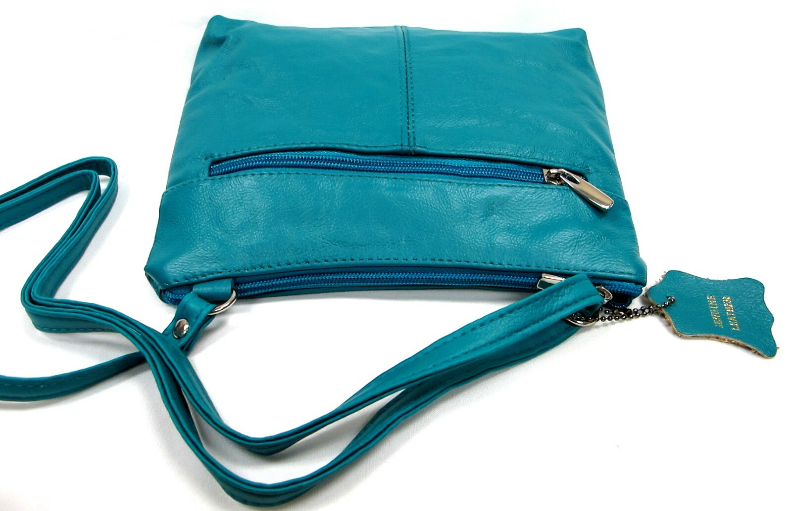 Genuine Leather Every Day Purse Shoulder or Cross Body Slim Light Weight & Soft