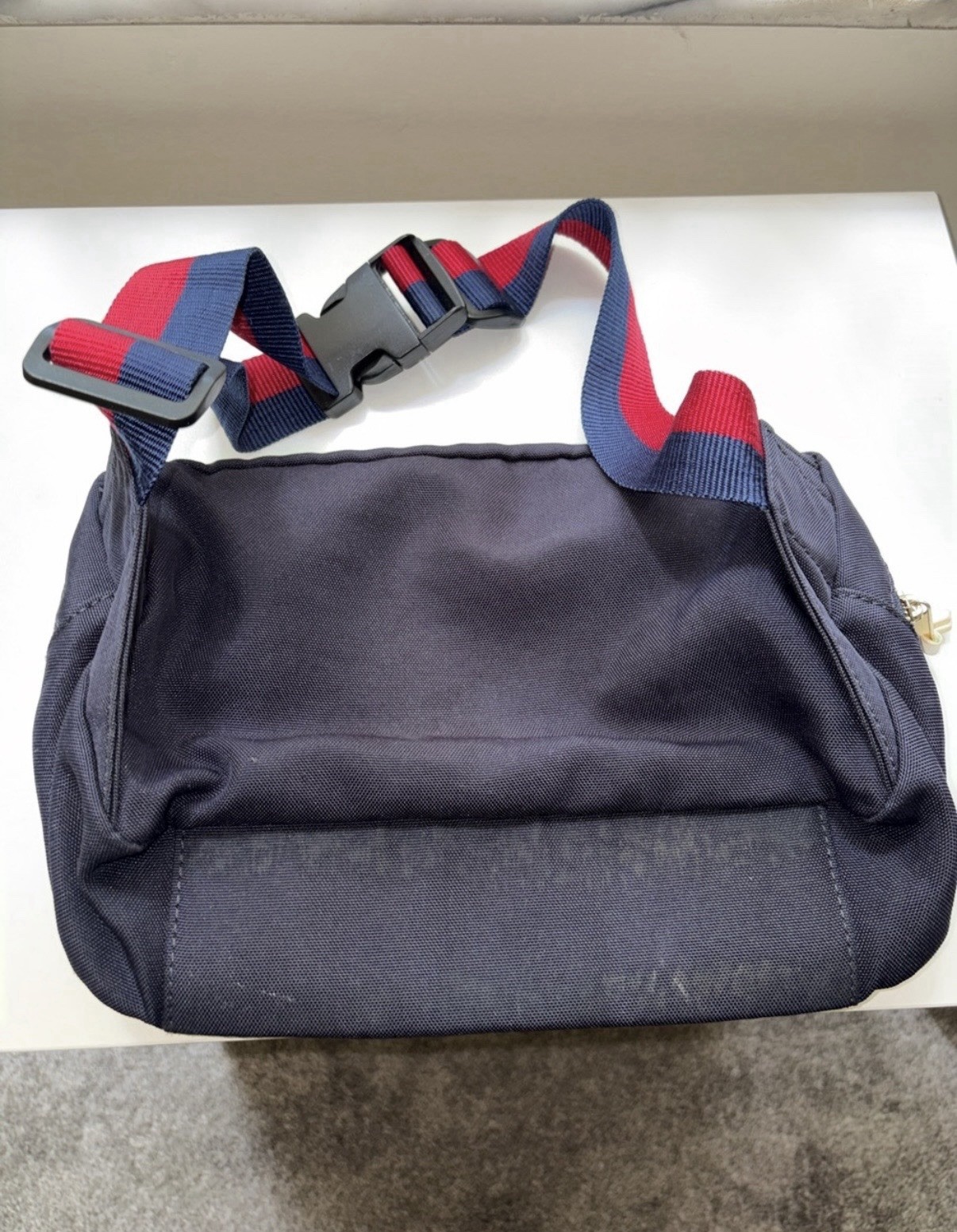 Tommy Hilfiger Belt Bag Fanny Pack Colorblock Logo Zip Buckle Adjustable