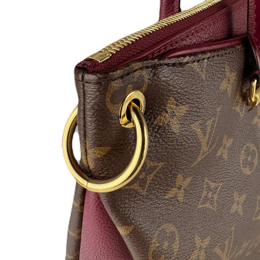 LOUIS VUITTON Bag: Pallas M42810 Raisin W34H25D13cm w/strap;