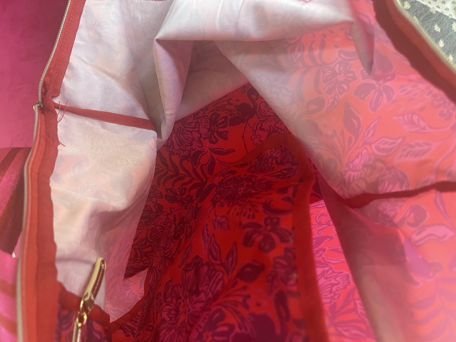 Lilly Pulitzer NWOT Getaway Packable Secret Hideaway Bag Tote