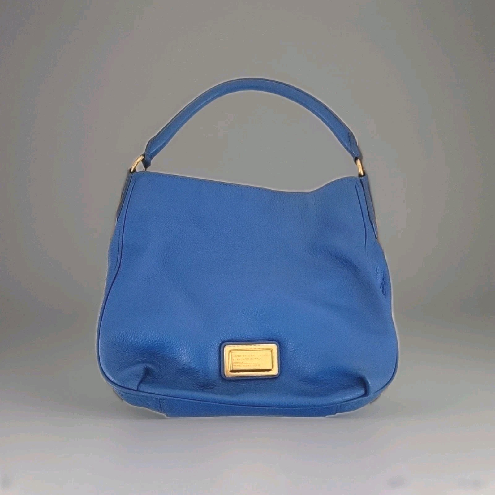 Marc by Marc Jacobs Blue Leather Standard Supply Workwear Hobo Shoulder Bag