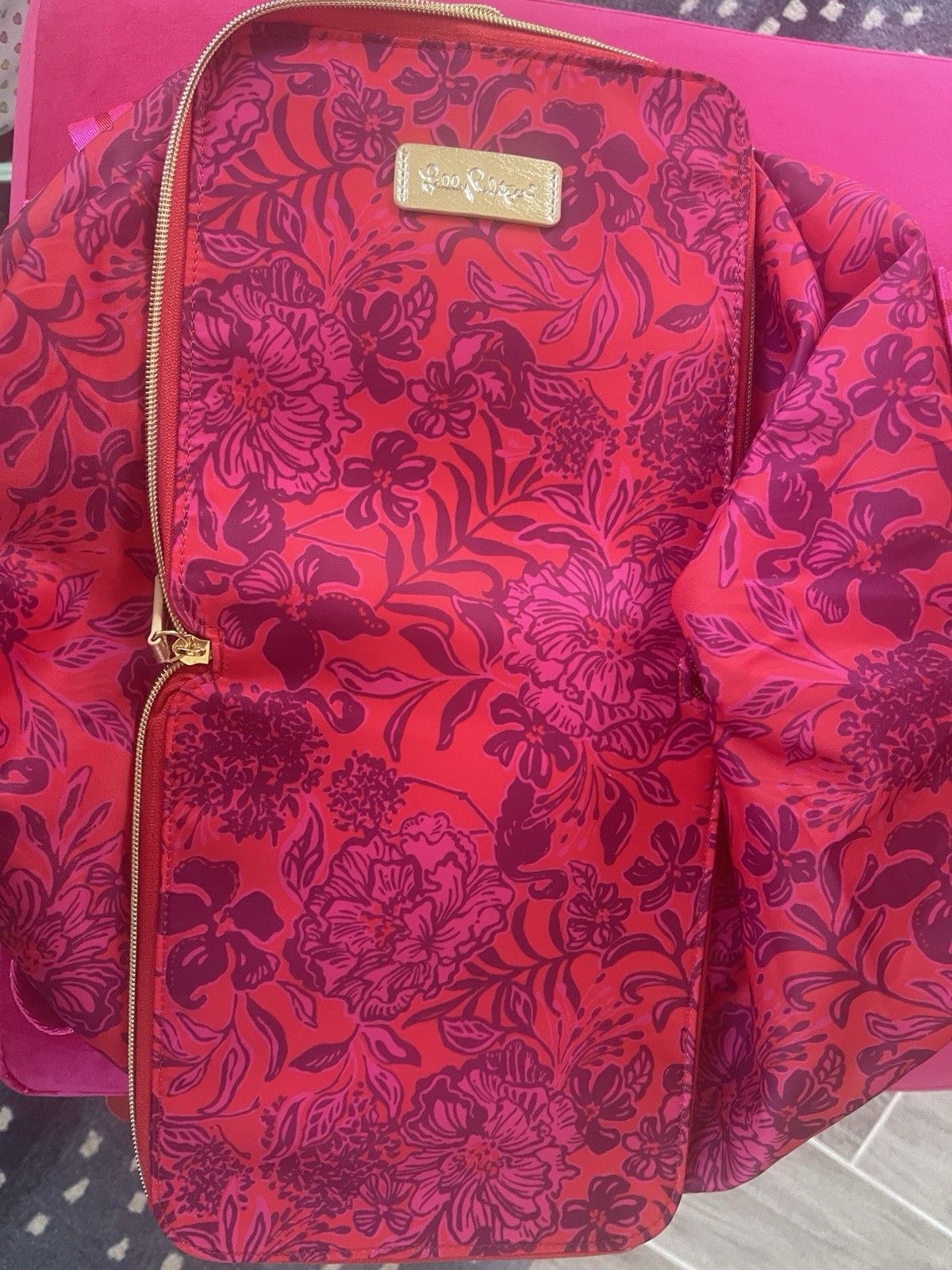 Lilly Pulitzer NWOT Getaway Packable Secret Hideaway Bag Tote