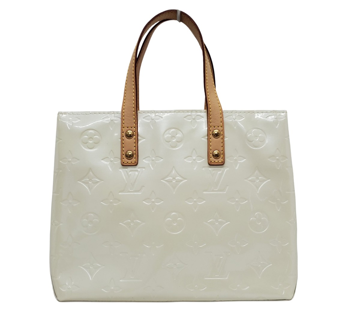 LOUIS VUITTON Bag: Reade PM Vernis Perle W22.5H18.5D10cm w/dust bag;
