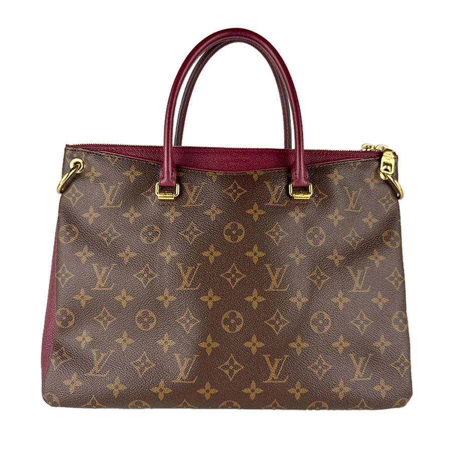 LOUIS VUITTON Bag: Pallas M42810 Raisin W34H25D13cm w/strap;
