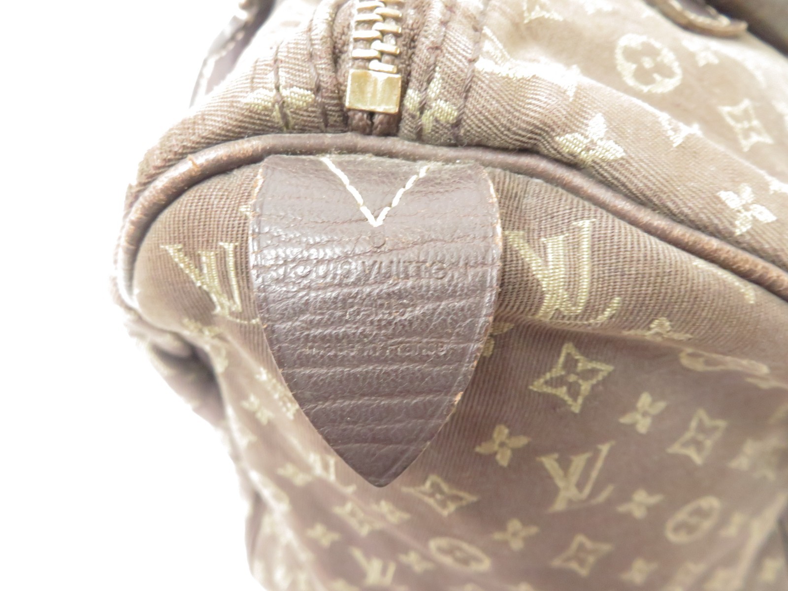 Auth Louis Vuitton Monogram Mini Lin Idylle Speedy 30 Hand bag F#53148