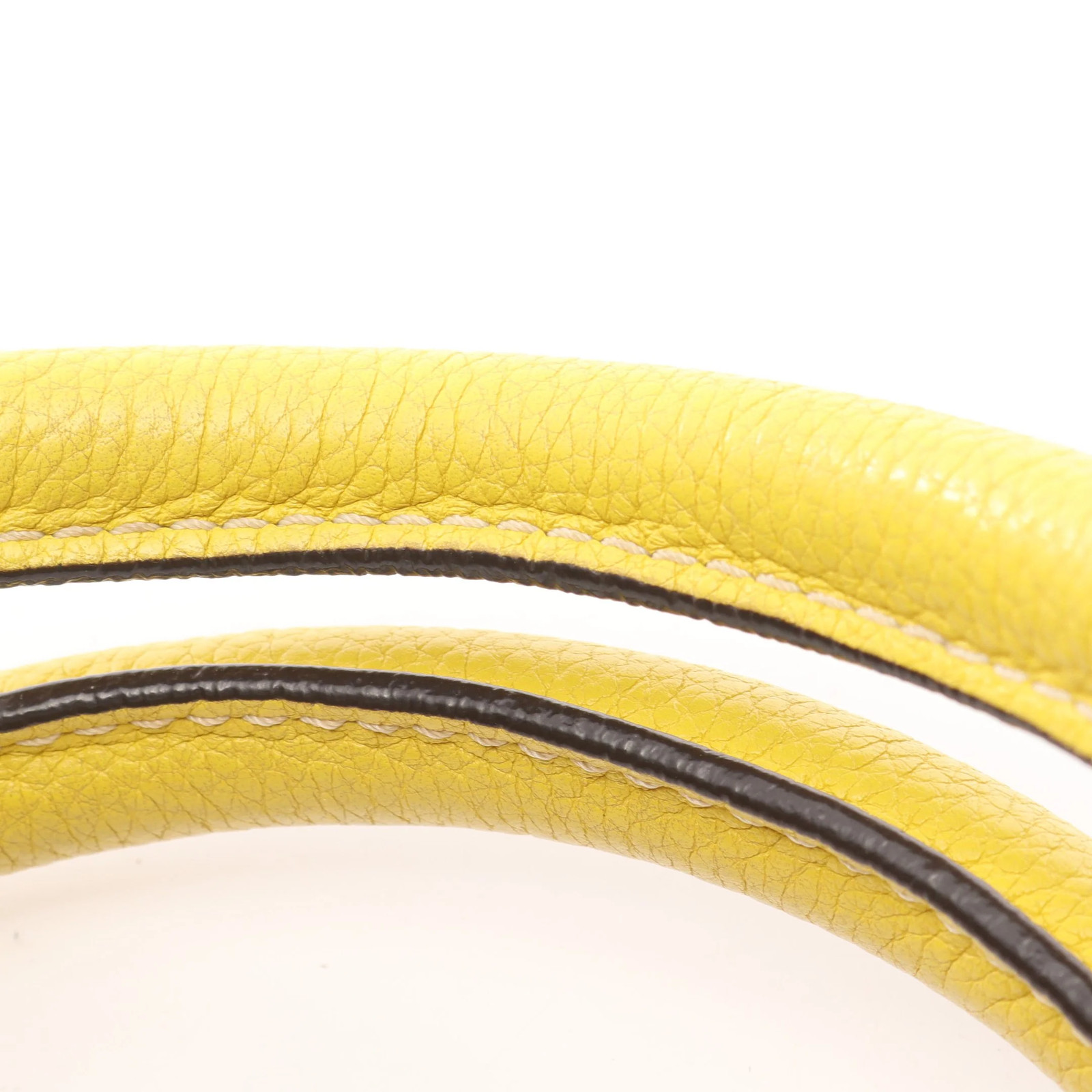 Celine Handbag Yellow Leather #RCB2696