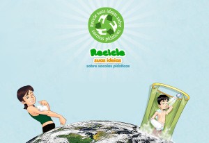 “Recicle Suas Ideias sobre Sacolas Plásticas”