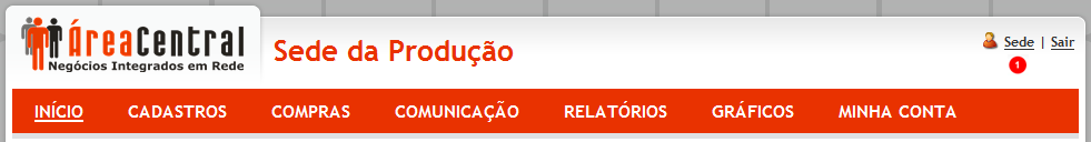 Contadores de Pendências no Área Central