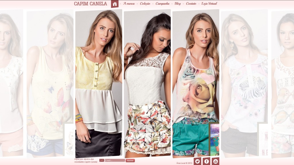 Lançamento do site Capim Canela