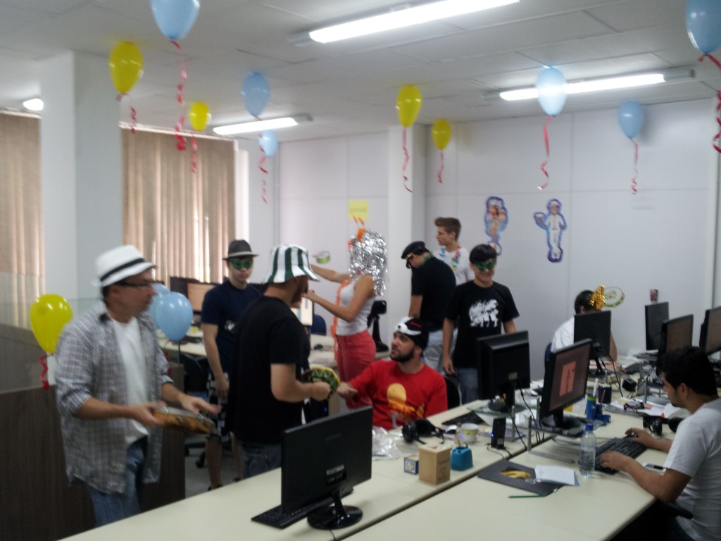 É Carnaval na Área Local!