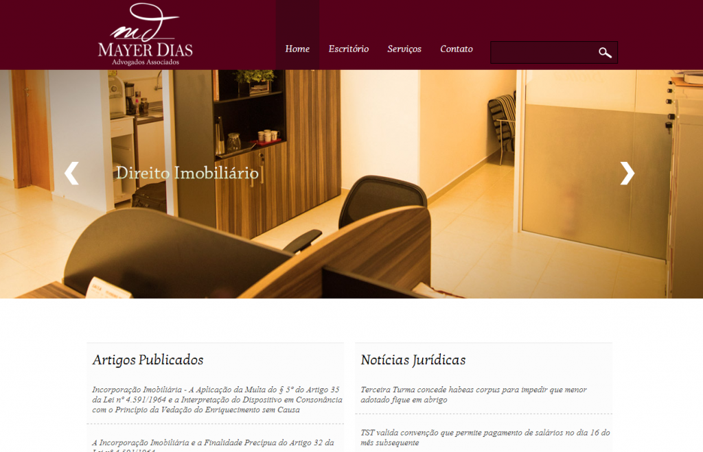 Novo Site - Mayer Dias Advogados