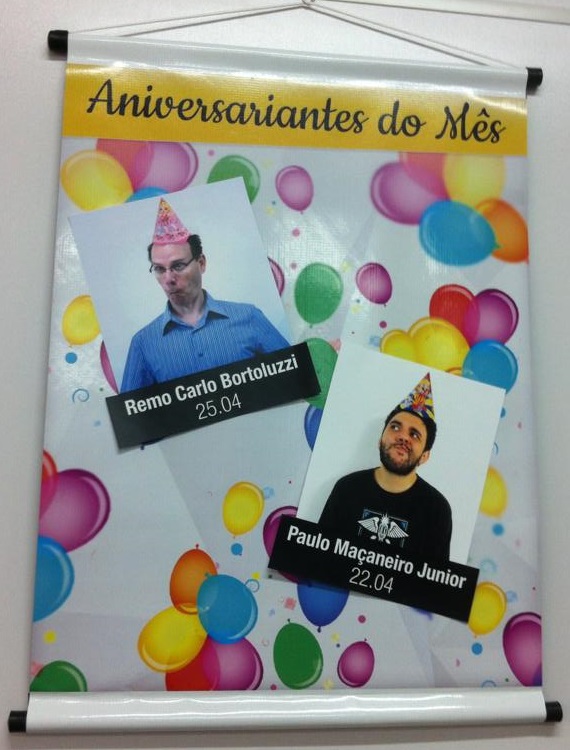 Aniversariantes - Abril