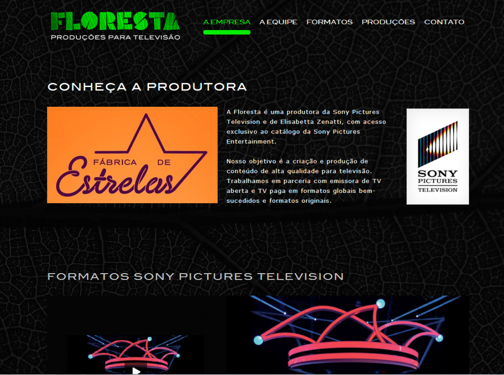 Projeto Floresta: novo site