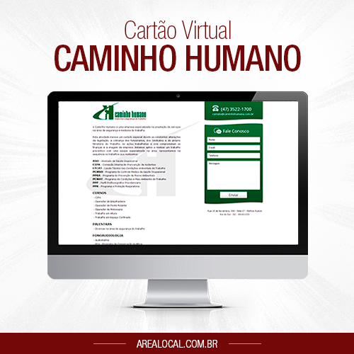 Novo site: Caminho Humano