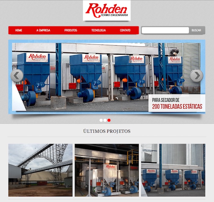 Rohden Termo Engenharia lança site www.queimadores.ind.br