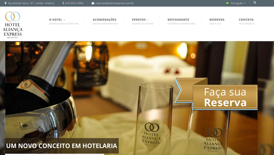 Rio do Sul tem excelentes hotéis