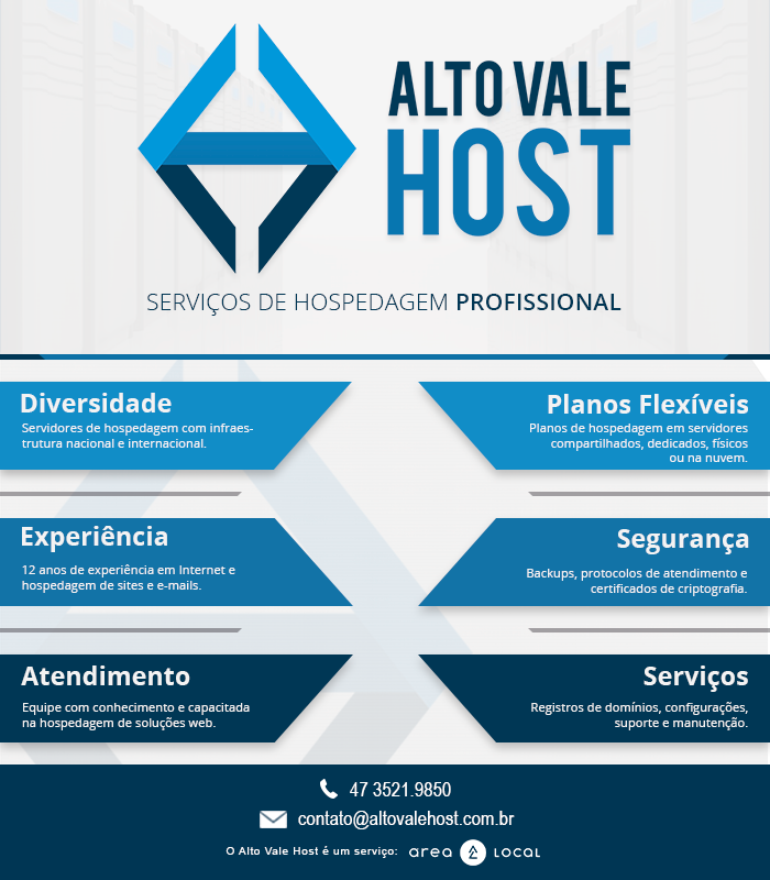 Alto Vale Host soluções em hospedagem de sites