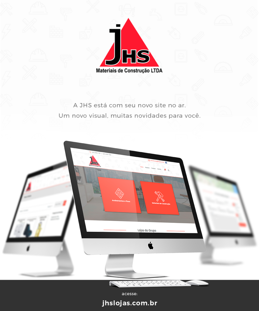 Lojas JHS estão com novo Site