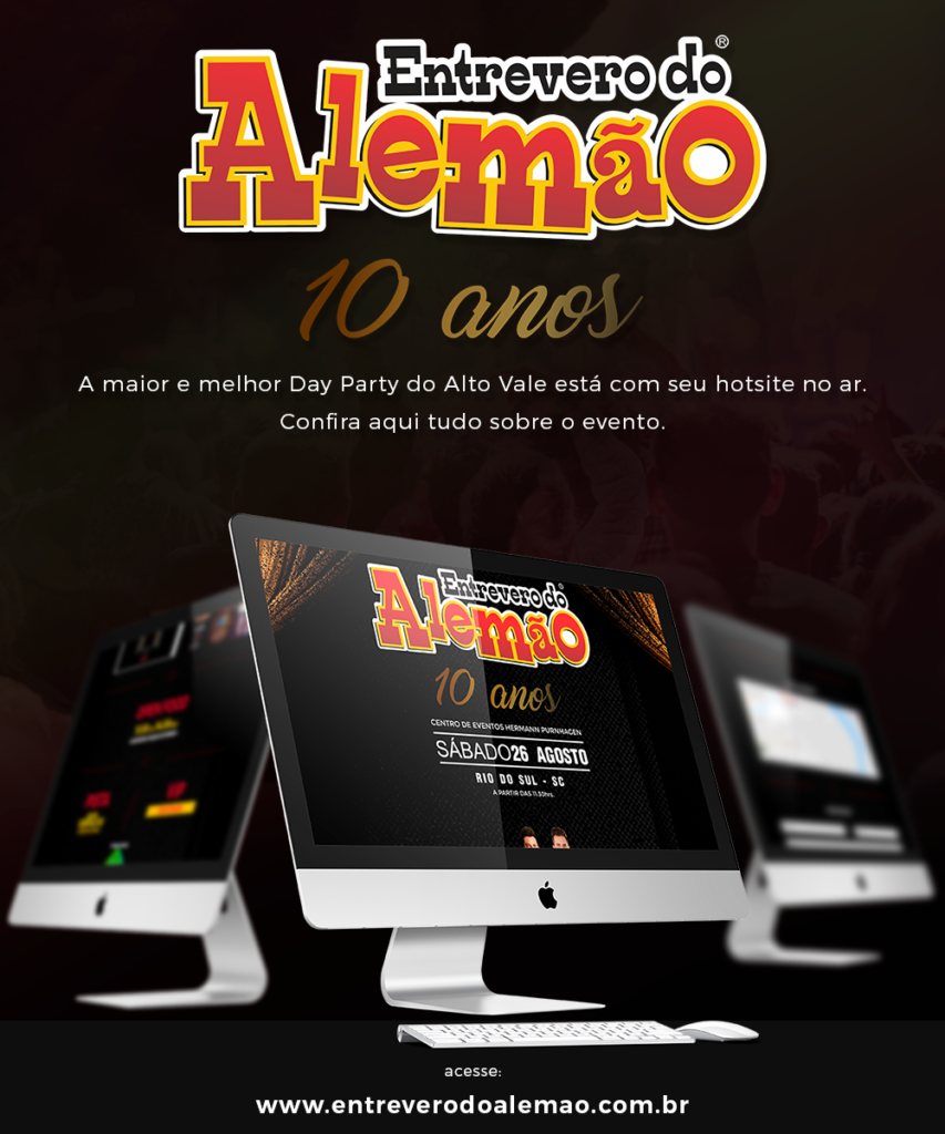 Área Local patrocina 10º Entrevero do Alemão e lança Hotsite