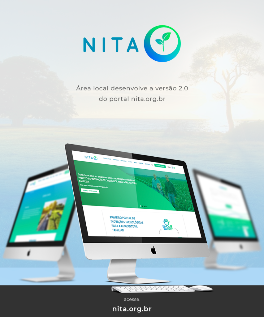 Área Local desenvolve versão 2.0 do portal nita.org.br