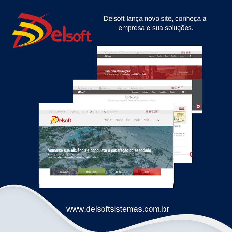 Delsoft lança novo site, conheça a empresa e suas soluções!