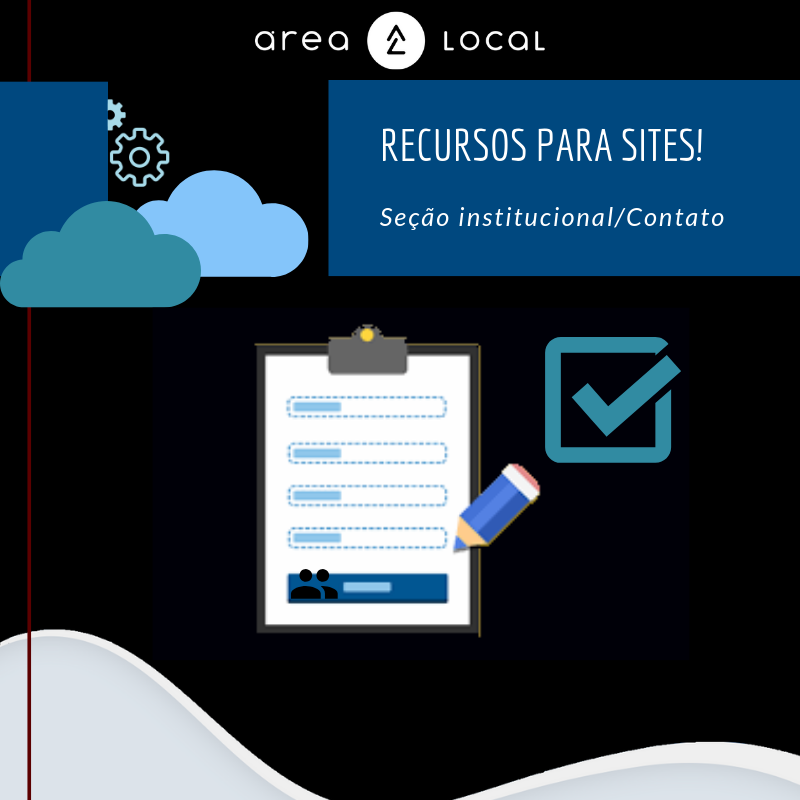 Recursos site: Formulário contato