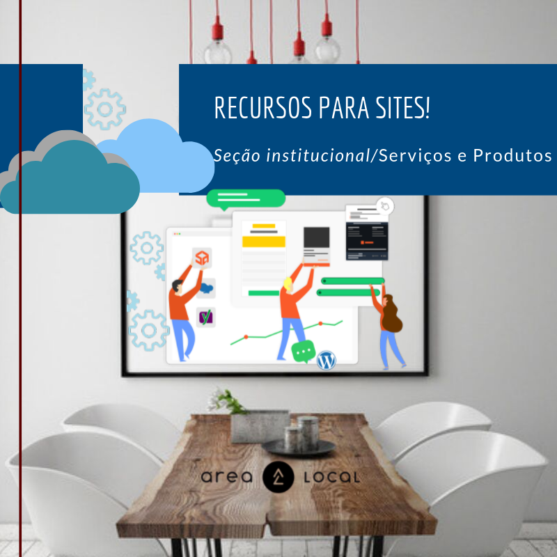Recursos para Sites: Serviços e Produtos!