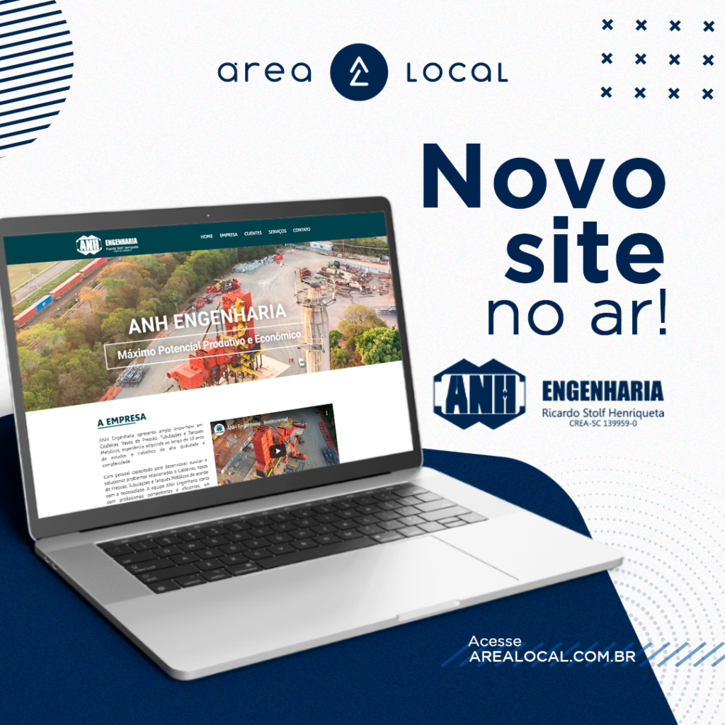ANH Engenharia Lança novo site