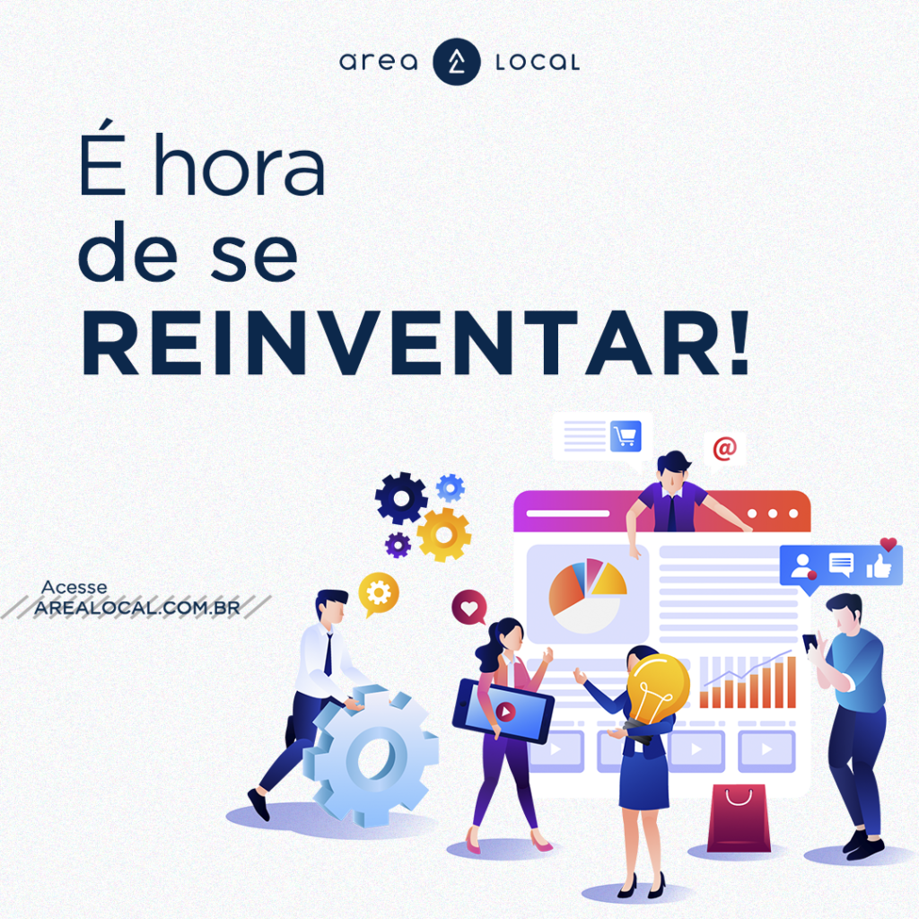 É hora de se reinventar!