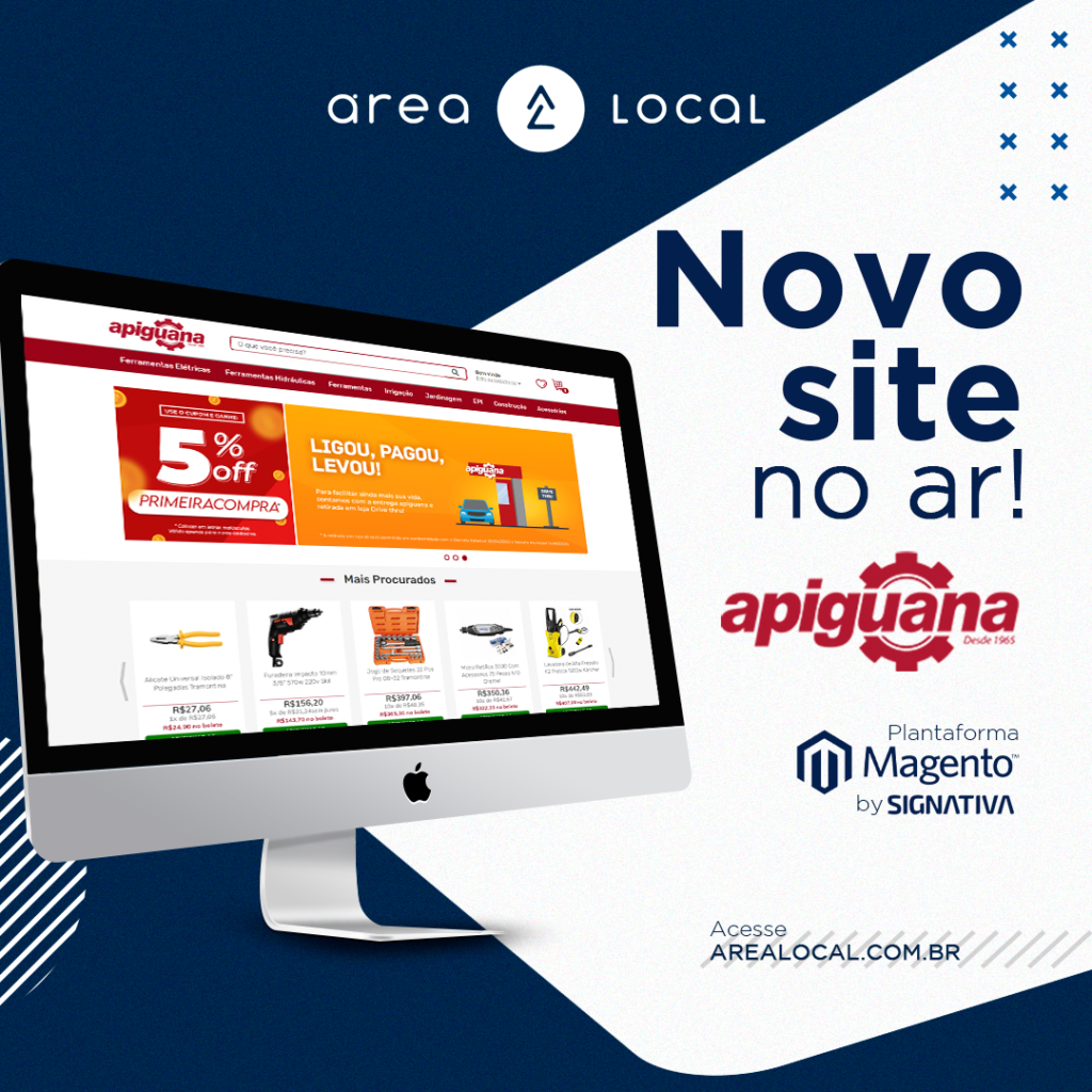 Apiguana lança novo site