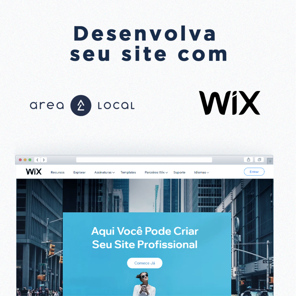 parceria wix