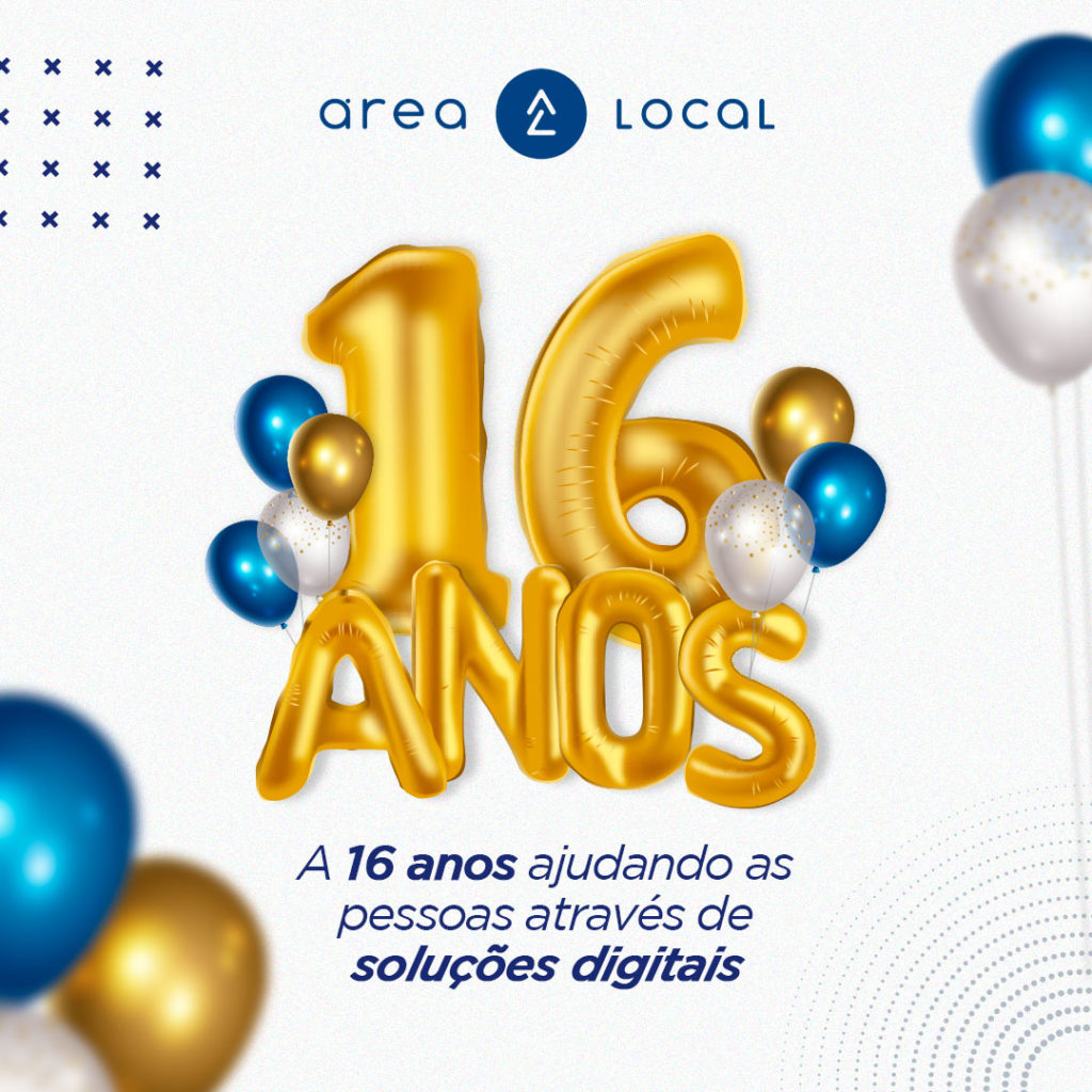 Área Local: 16 anos crescendo com a internet